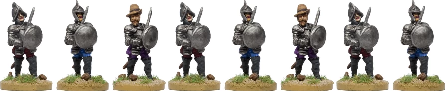 LIZ006 - Sword And Buckler Men