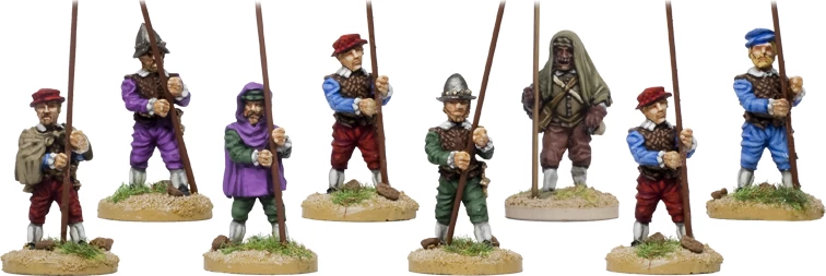 LIZ008 - Unarmoured Pikemen