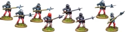 MED112 - Billmen Or Pikemen Advancing