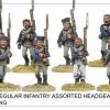 PN012 Infantry In Assorted Headgear Marching