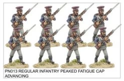 PN013 Infantry In Peaked Fatigue Cap Advancing