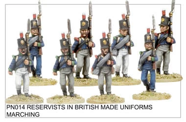 PN014 Reservists In British Uniforms