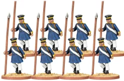 PN017 Landwehr Militia Pikemen Marching