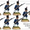 PN039 Silesian Landwehr In British Shako Advancing