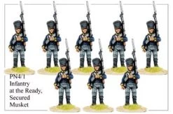 PN041 Infantry At The Ready With Secured Musket