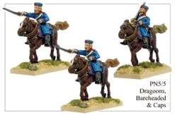 PN055 Dragoons In Cap And Bareheaded