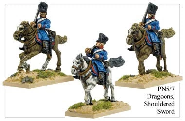 PN057 Dragoons With Shouldered Sword