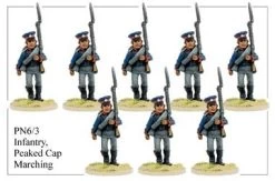 PN063 Infantry In Peaked Cap Marching