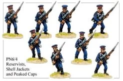 PN064 Reservists In Shell Jackets And Peaked Caps