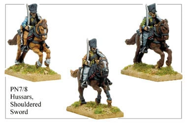 PN078 Hussars With Shouldered Sword