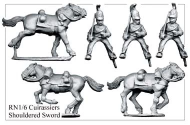 RN016 Cuirassiers With Shouldered Sword