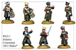 RN021 Infantry In 1812 Shako Command