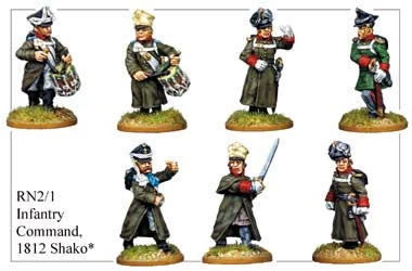RN021 Infantry In 1812 Shako Command