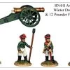 RN048 Artillery In Winter Dress 1812 And 12pdr Field Gun