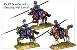 RN055 Don Cossacks Charging With Lance