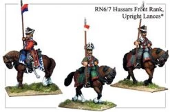 RN067 Hussars In Front Rank, Upright Lances