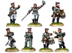 RN064 Infantry Command In Fatigue Caps