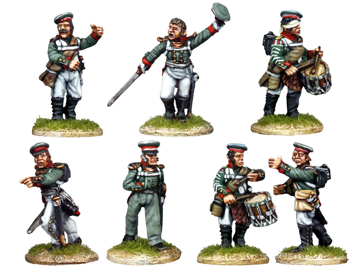 RN064 Infantry Command In Fatigue Caps