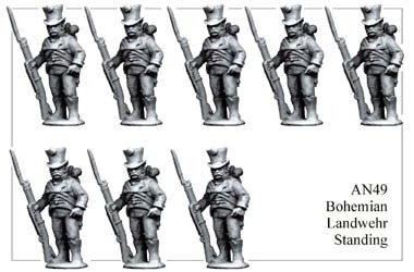 AN049 Bohemian Landwehr Standing