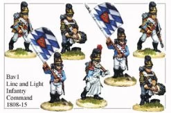BAV001 Line Or Light Infantry Command 1808-15
