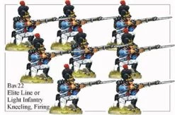 BAV022 Elite Line Or Light Infantry Kneeling And Firing