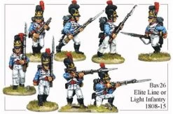 BAV026 Elite Line Or Light Infantry In Overalls 1808-15