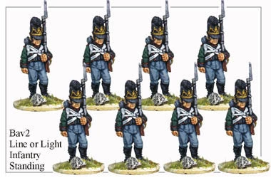 BAV002 Line Or Light Infantry Standing