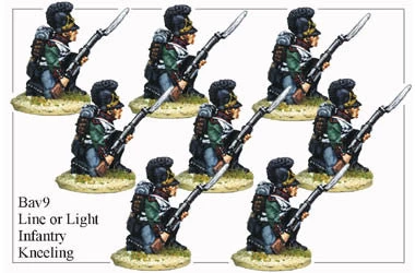 BAV009 Line Or Light Infantry Kneeling
