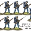 CWK023 Infantry In Kepi And Sack Coat Advancing