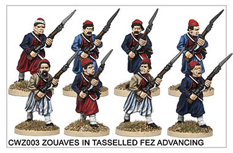 CWZ003 Zouaves In Tasseled Fez Advancing - Image 2