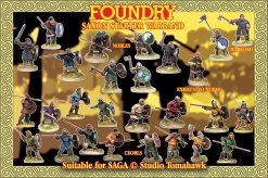 Saxon Starter Warband (4 Points) Suitable For SAGA